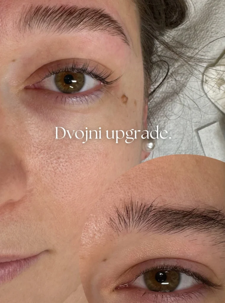 Laminacija obrvi Ljubljana